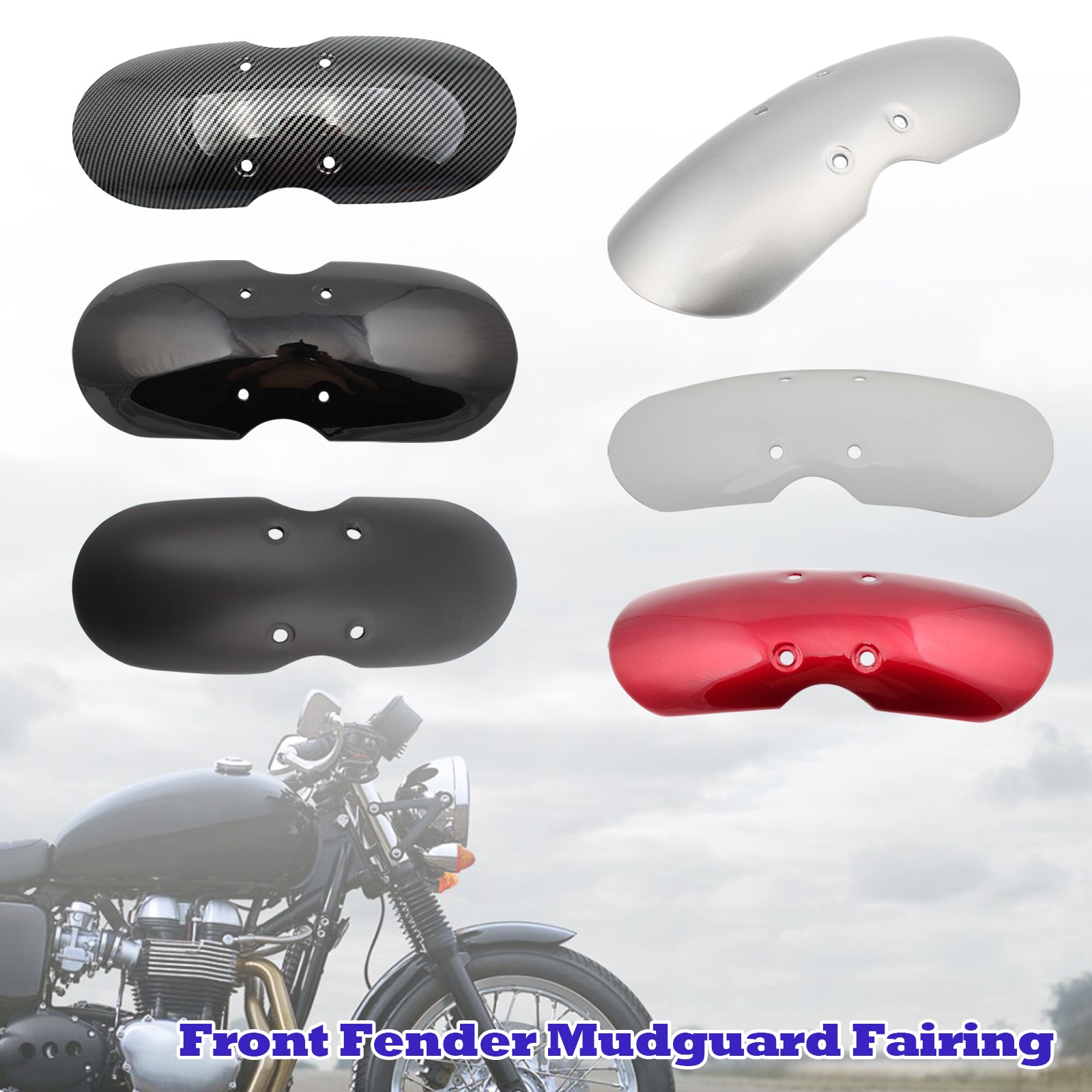 2001-2016 Bonneville T100 Scrambler Thruxton Front Fender Mudguard
