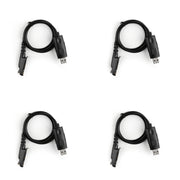 4x USB Programming Cable For Radio GP344 GP388 GP328Plus