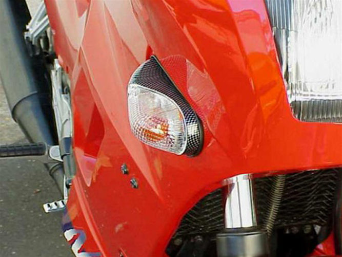 1988-2007 Kawasaki Ninja EX 250 (Front Only) Smoke Front Turn Signals Generic