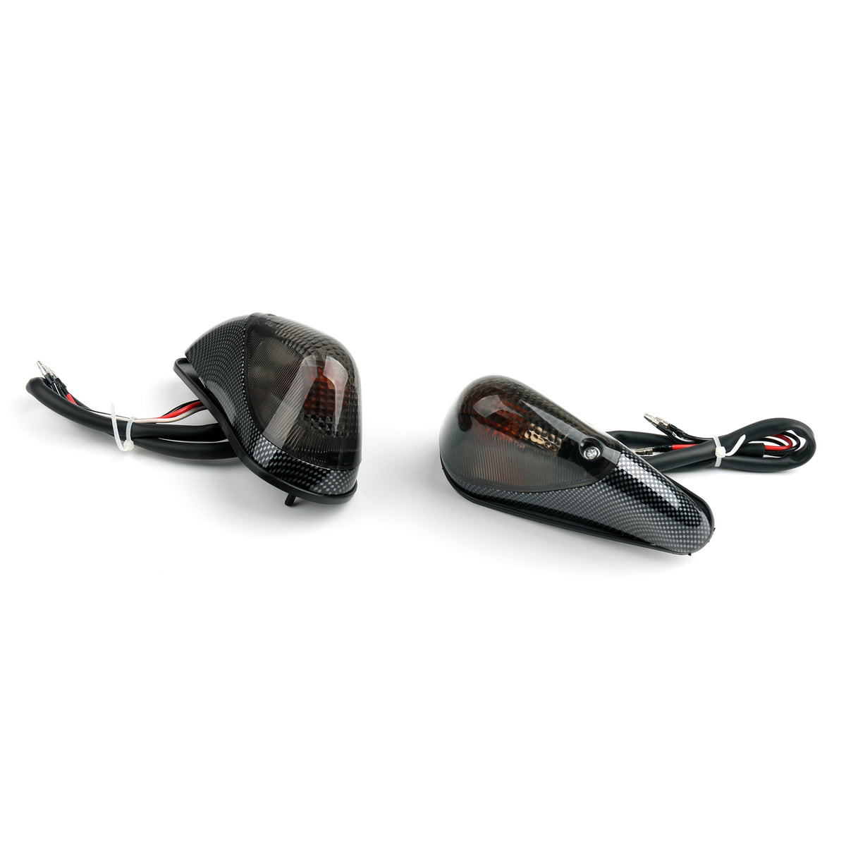 1988-2007 Kawasaki Ninja EX 250 (Front Only) Smoke Front Turn Signals Generic