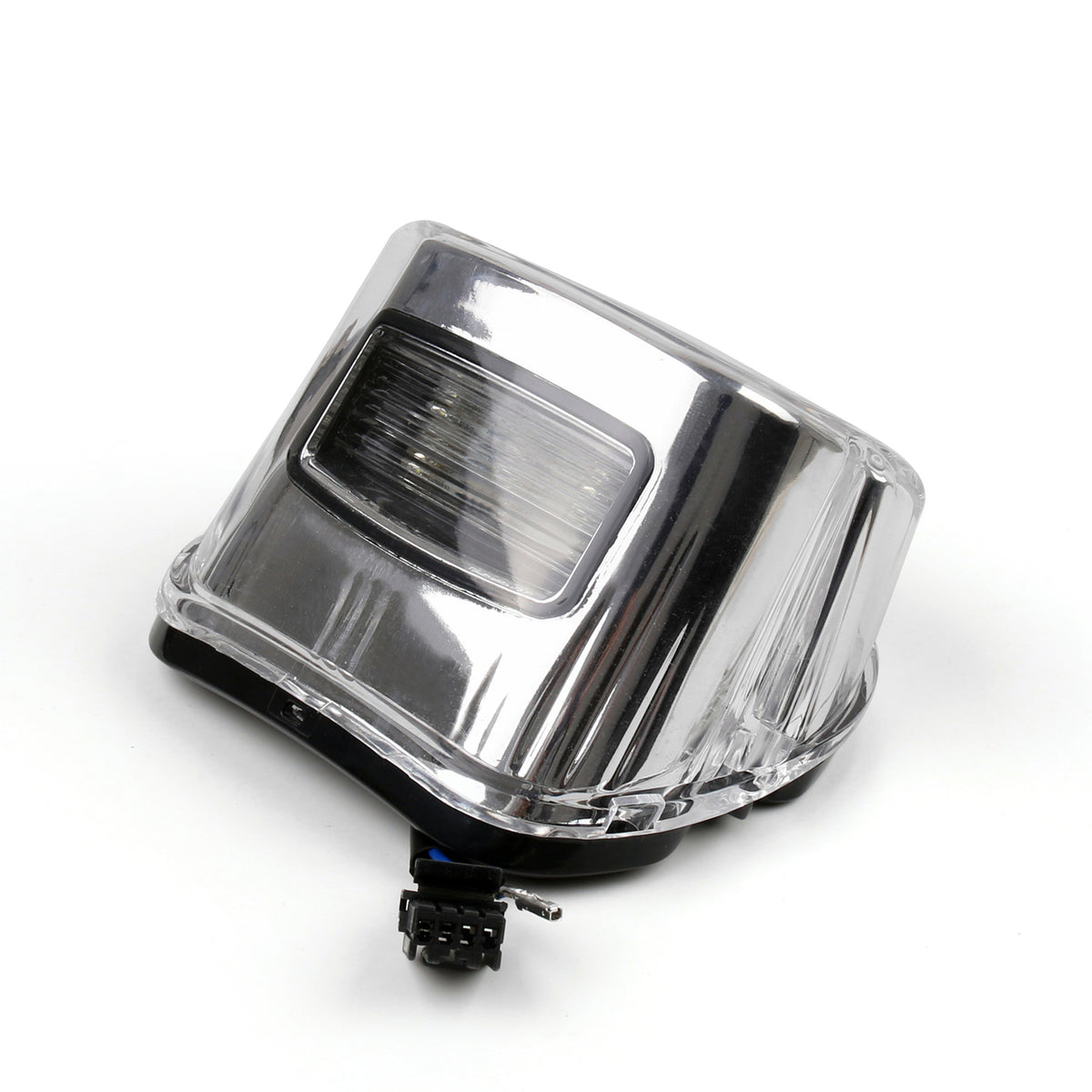 Smoke LED Tail Brake Light Lamp For Road King Glide Fatboy Touring Chrome