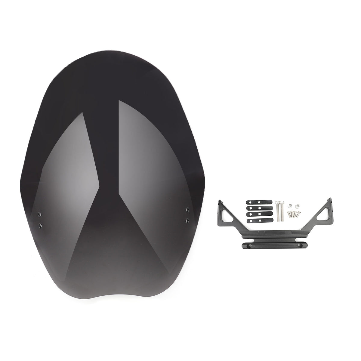 ABS Windshield Windscreen fit for VRSCF V-ROD MUSCLE 2009-2017 Gray
