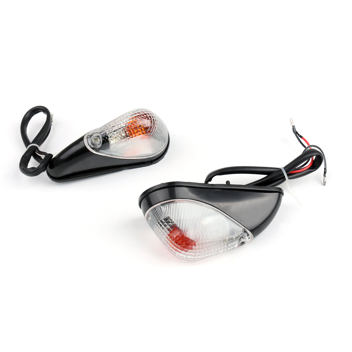 1988-2007 Kawasaki Ninja EX 250 (Front Only) Clear Front Turn Signals Generic