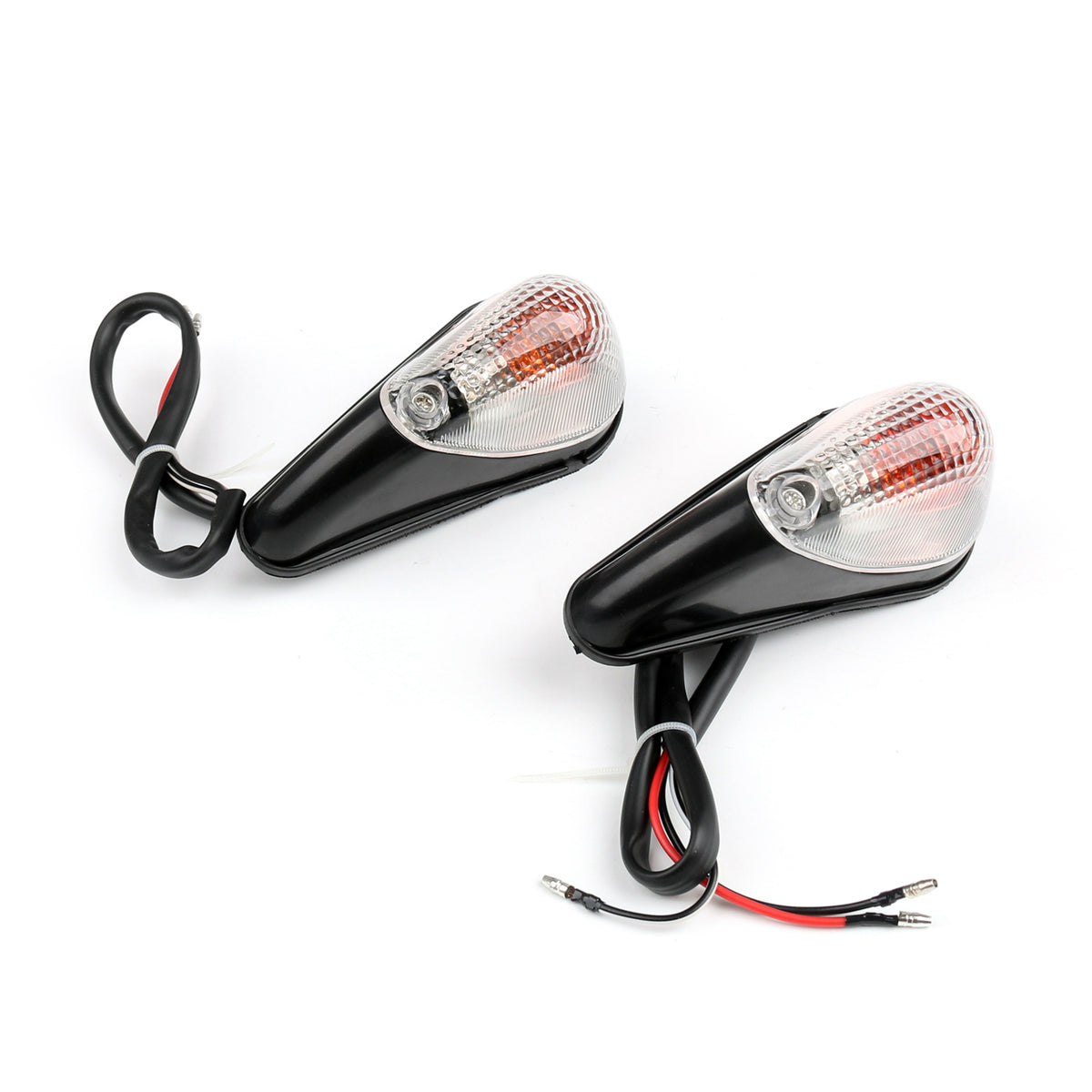 1988-2007 Kawasaki Ninja EX 250 (Front Only) Clear Front Turn Signals Generic