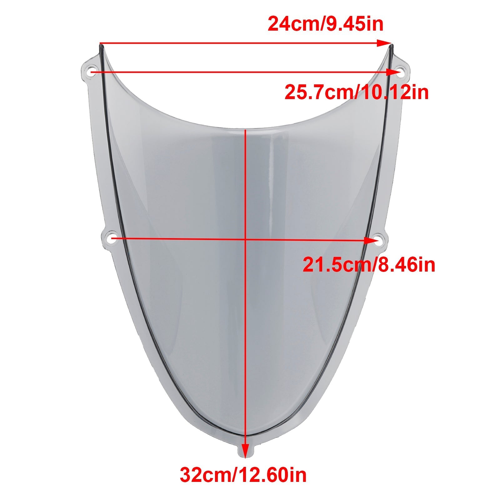 2022-2023 RC390 Windshield WindScreen Headlight Fairing Cover Generic