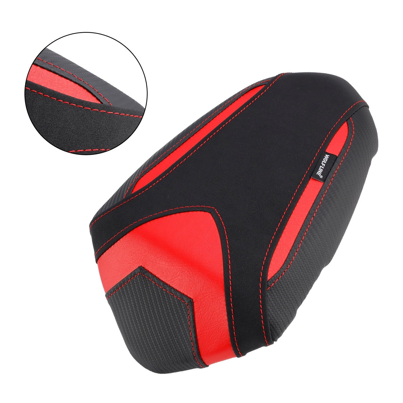 2019-2024 Triumph Street Triple Rear 765 765S 765R Passenger Seat Cushion Pu Pillion Flat Black