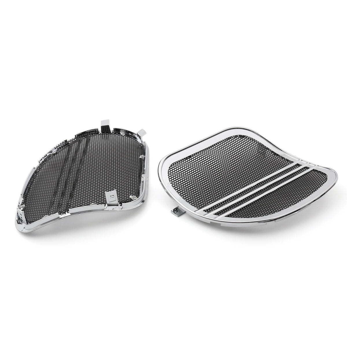 Motorcycle Tri-Line Speaker Cover Grills For Harley Road Glide FLTRX 2015-18 CH
