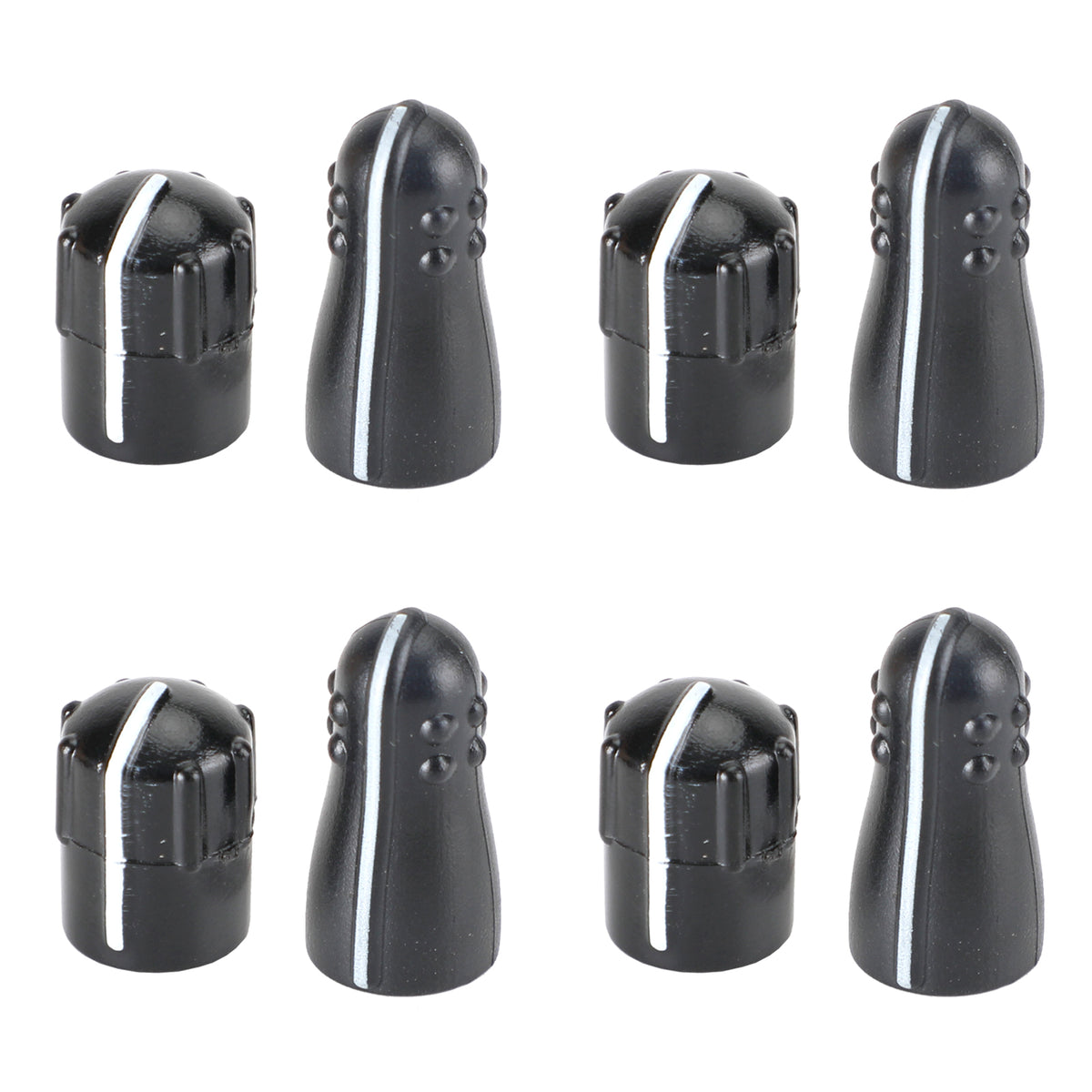 4Set Volume Control Knob + Channel Switch Knob Cap For HT1000 Radio