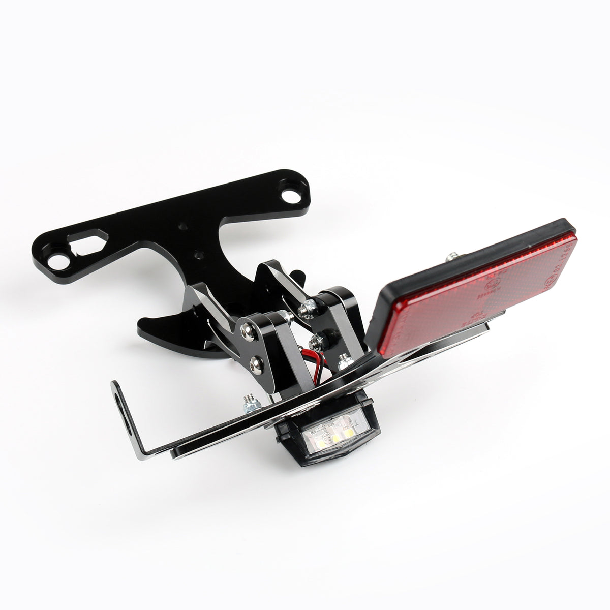 Fender Eliminator License Plate Mount Holder With LED For BMW S1000 RR 09-2016