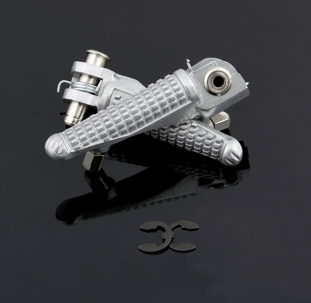 2003-2012 Kawasaki ZX6R Front Bracket Footrest Footpeg Left Right Generic