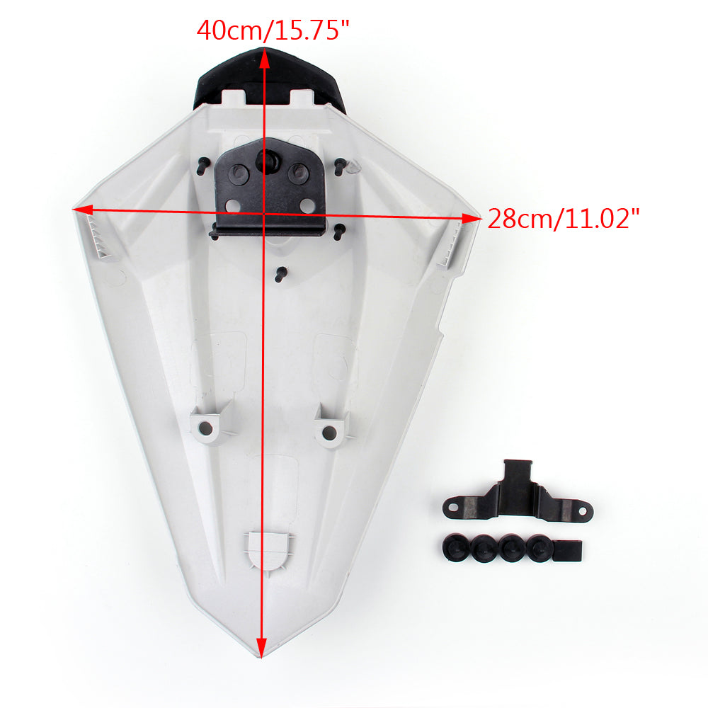 Rear Seat Cover cowl Fit For Kawasaki Ninja 300R / EX300R 2013-2024 Black