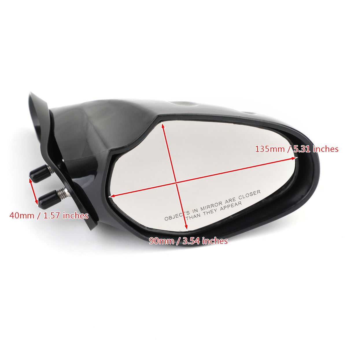 2011-2014 Yamaha WaveRunner VXR Pair Mirror F2N-U596B-00-00 F2N-U596C-00-00 Generic