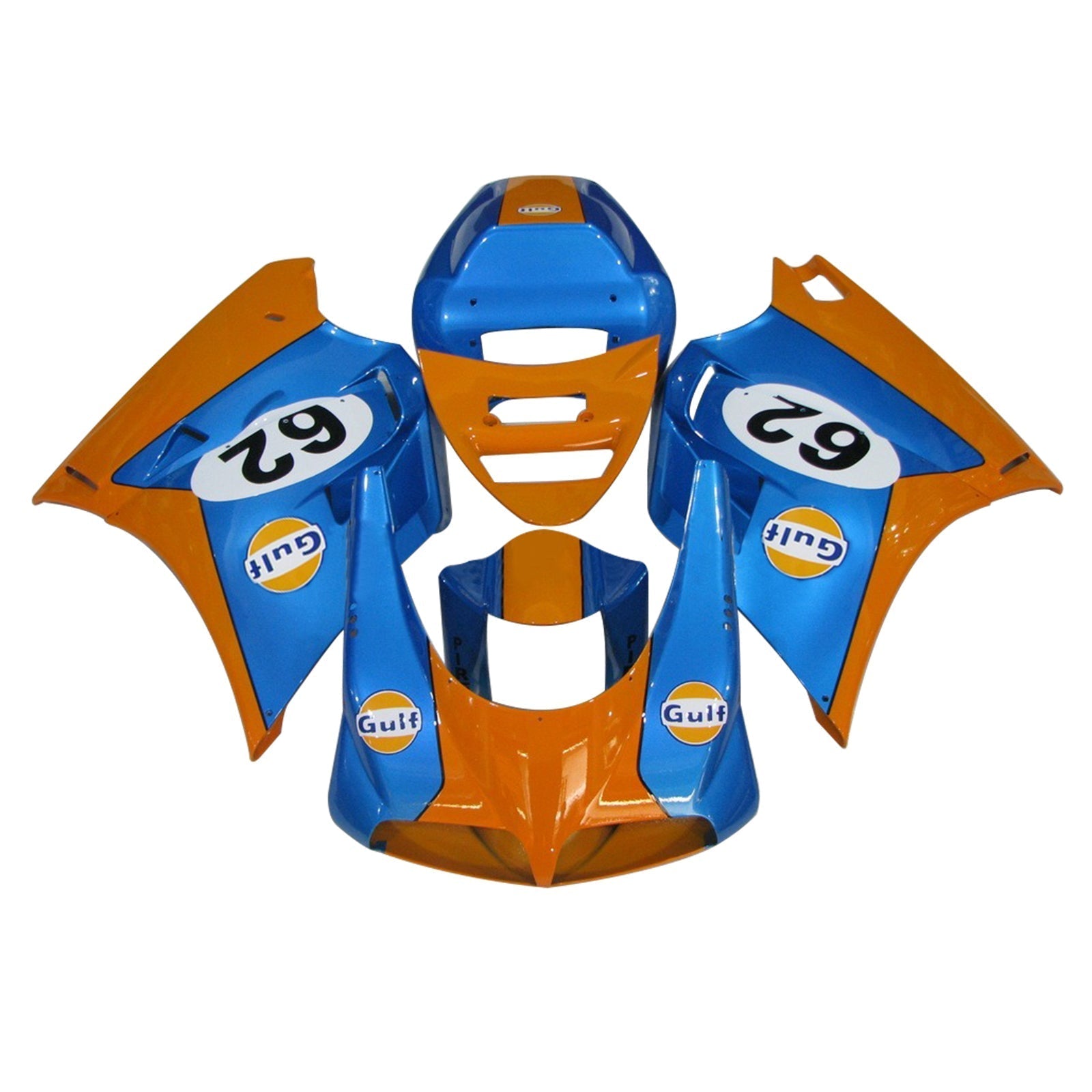 1996-2002 Ducati 996 748 916 998 Fairing Kit Bodywork ABS #103