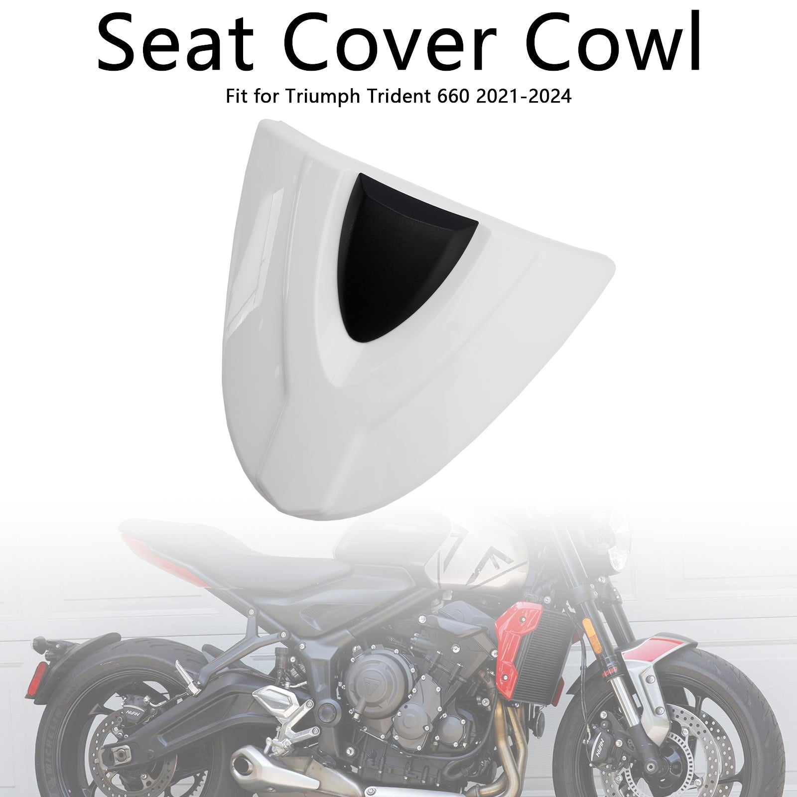 2021-2024 Trident 660 Tail Rear Seat Cover Fairing Cowl