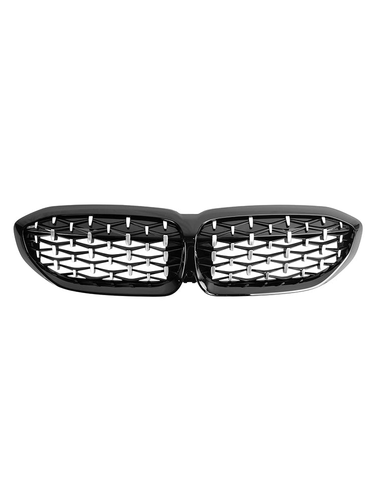 2019-2022 BMW 3 Series G20 Diamond Kidney Grille Grill 51138072085