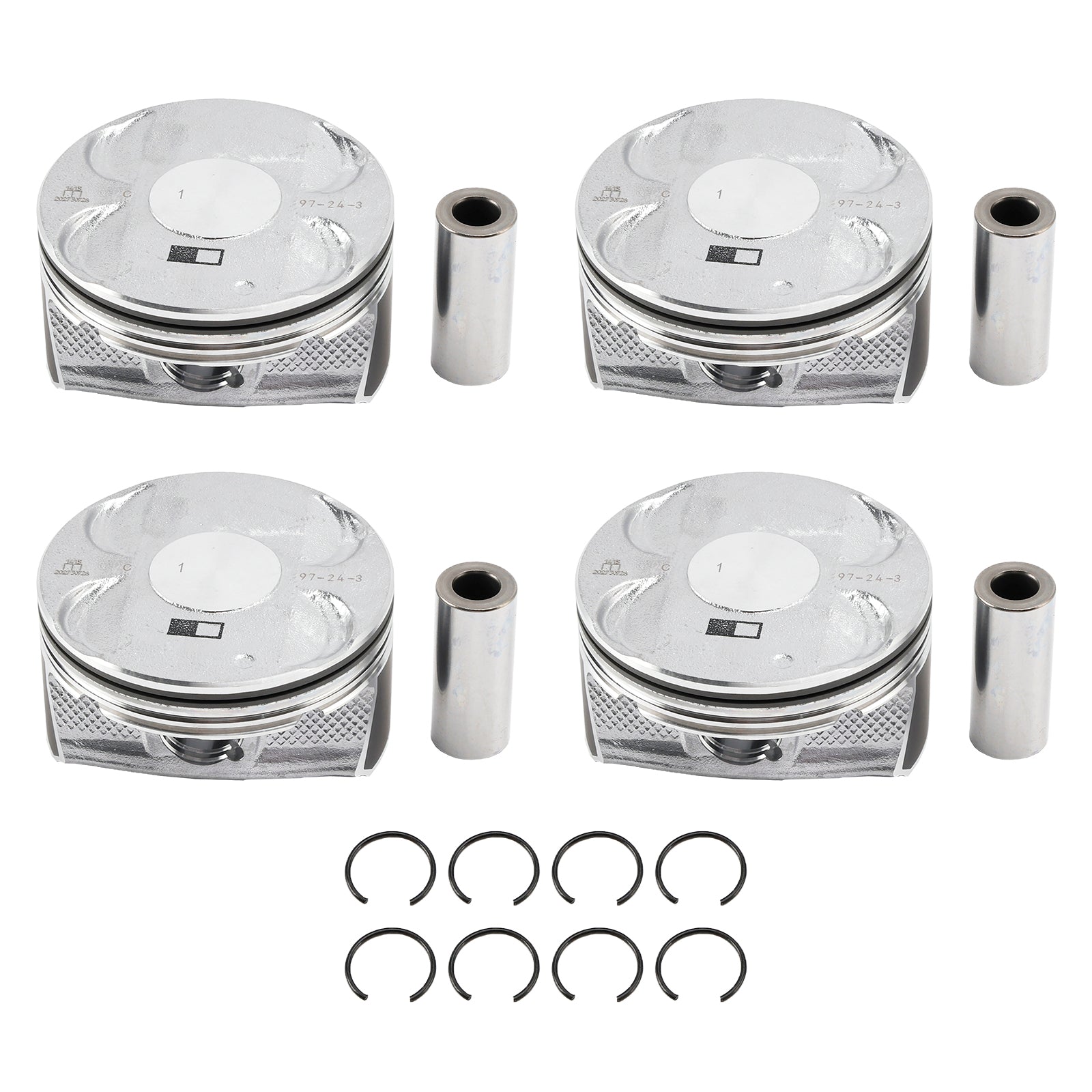 2011-2015 JEEP GRAND CHEROKEE 3.6L 3604CC 220CID V6 DOHC 3.6L Engine Rebuild Overhaul Kit 5184088AF H1517CPA