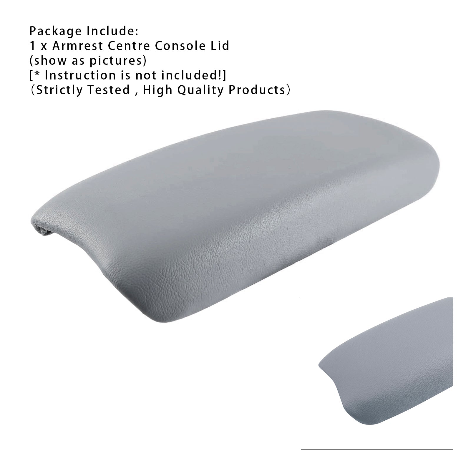 2006-2009 Honda CIVIC Gray Leather Armrest Centre Console Lid