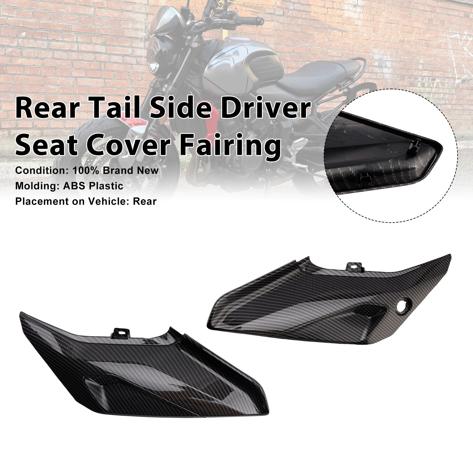 2022-2026 For Trident 660 Side Seat Panel Fairing Cowl