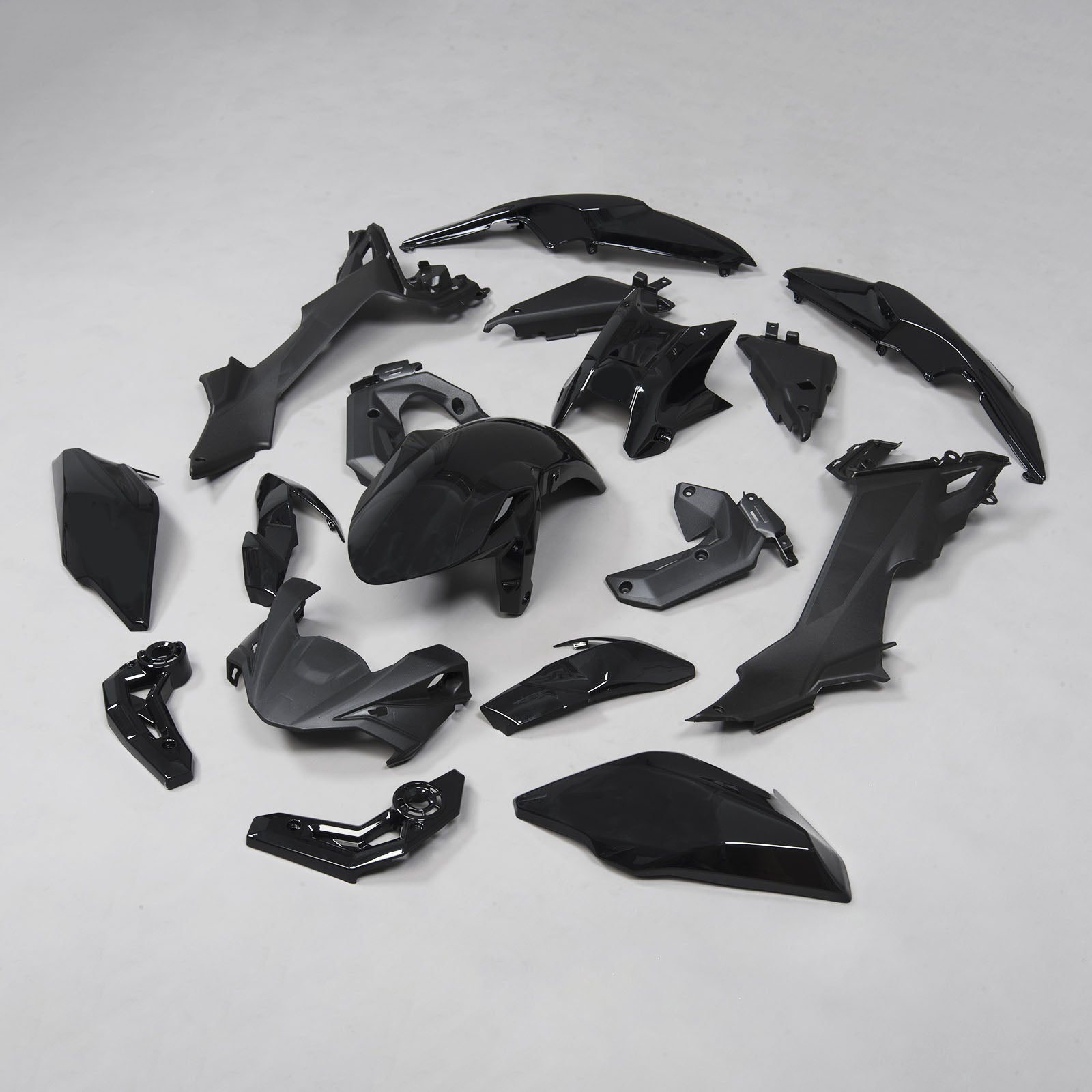 2017-2019 Kawasaki Z650 Black Amotopart Injection ABS Plastic Bodywork Fairing #28