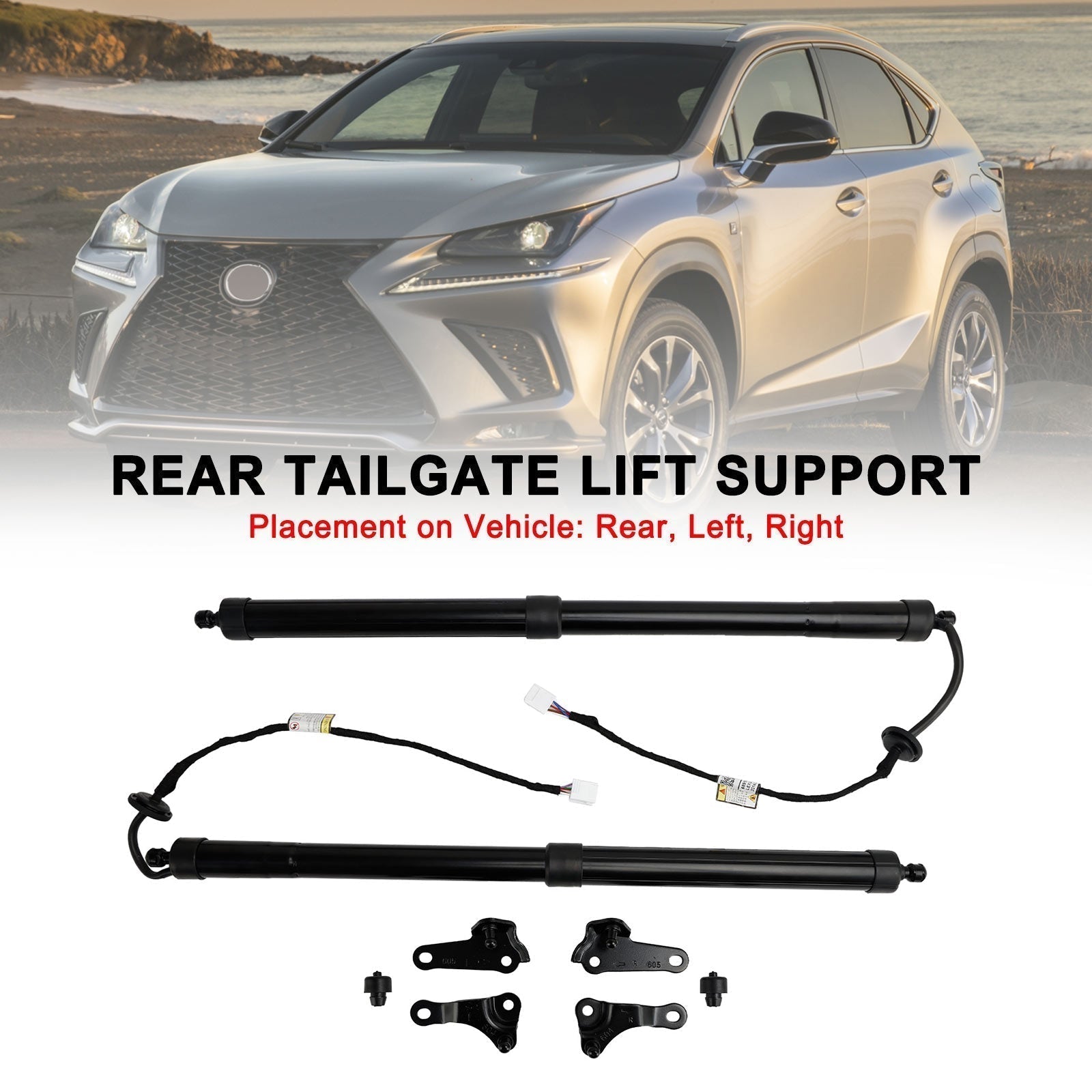 F Sport Sport Utility 4-Door 2.0L 2PCS Rear Electric Tailgate Struts 6892079016 6891079016
