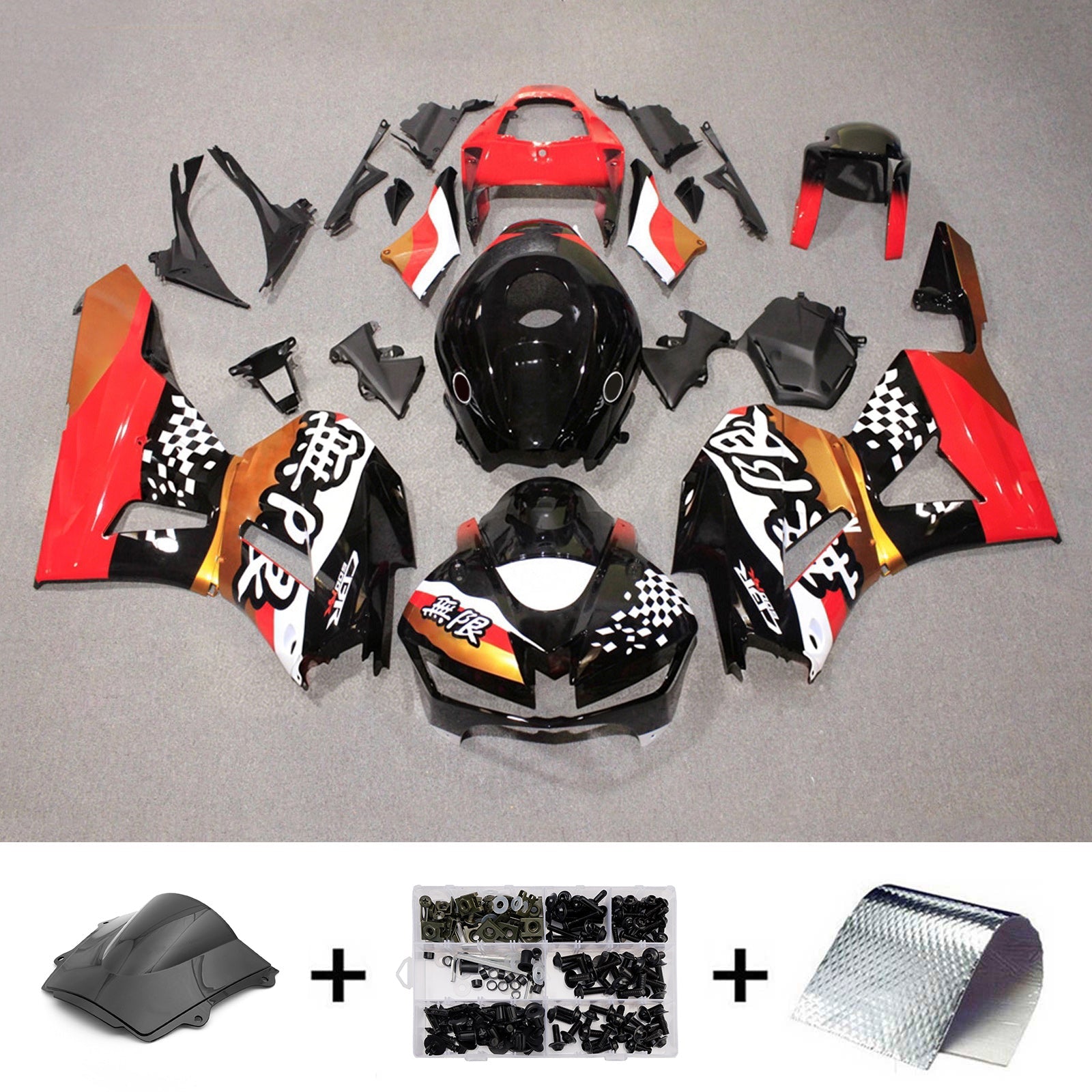 Injection Fairing Kit Bodywork Plastic ABS For Honda CBR600RR 2013-2025 F5
