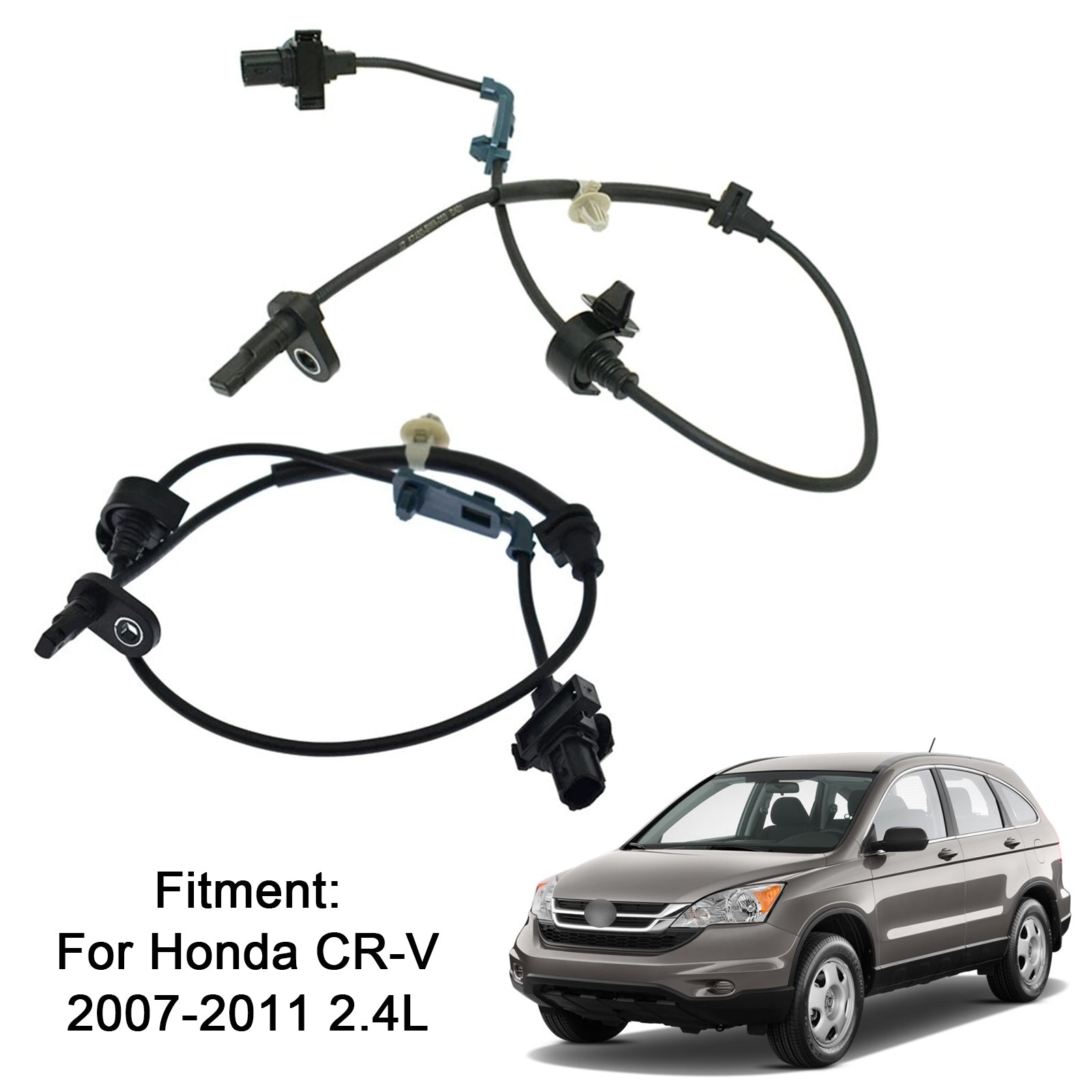 2 ABS Wheel Speed Sensor Front Left Right For Honda CR-V 2007-2011