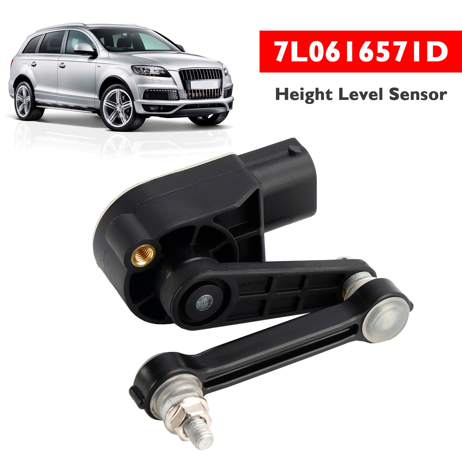 06.2006-05.2010 VW TOUAREG (7LA, 7L6, 7L7) 4.2 V8 FSI SUV Rear Height Level Sensor 7L0616571D