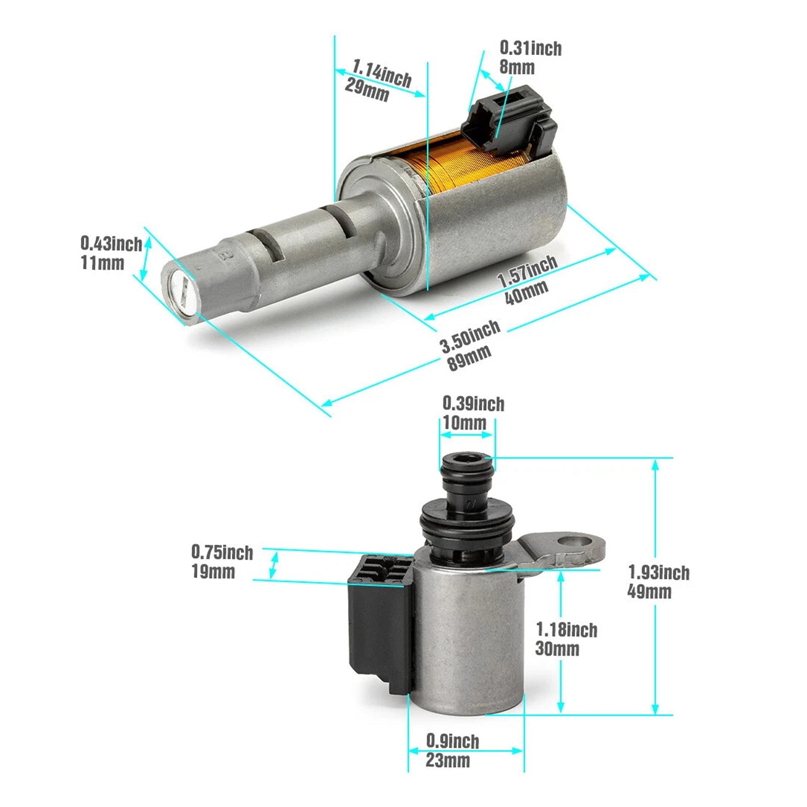 2015-2012 Nissan Spark JF015E RE0F11A CTV Transmission Solenoid Kit