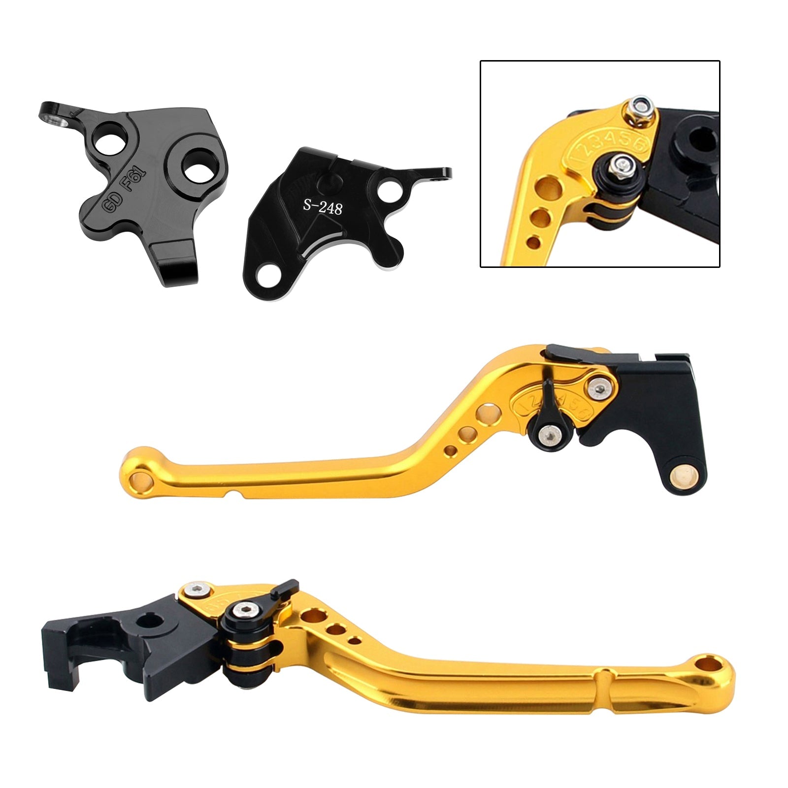 2008-2011 YAMAHA YZF R125 Long Clutch Brake Lever