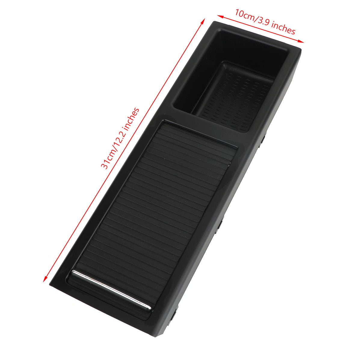 Black Front Center Console Storage Cup Holder Fits For BMW E46 3 Series 98-2007