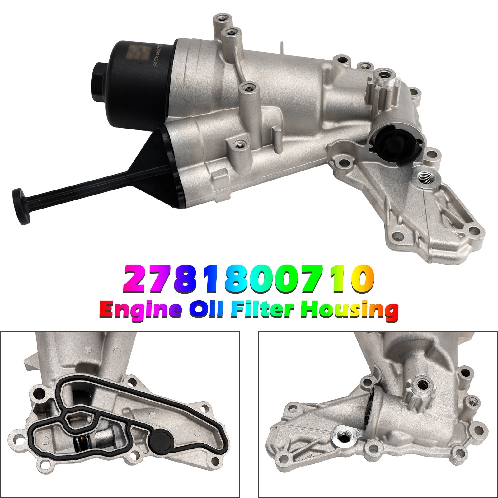 2013-2019 Mercedes-Benz SL63 AMG A231 Engine Oil Filter Housing 2781800710 2781800009