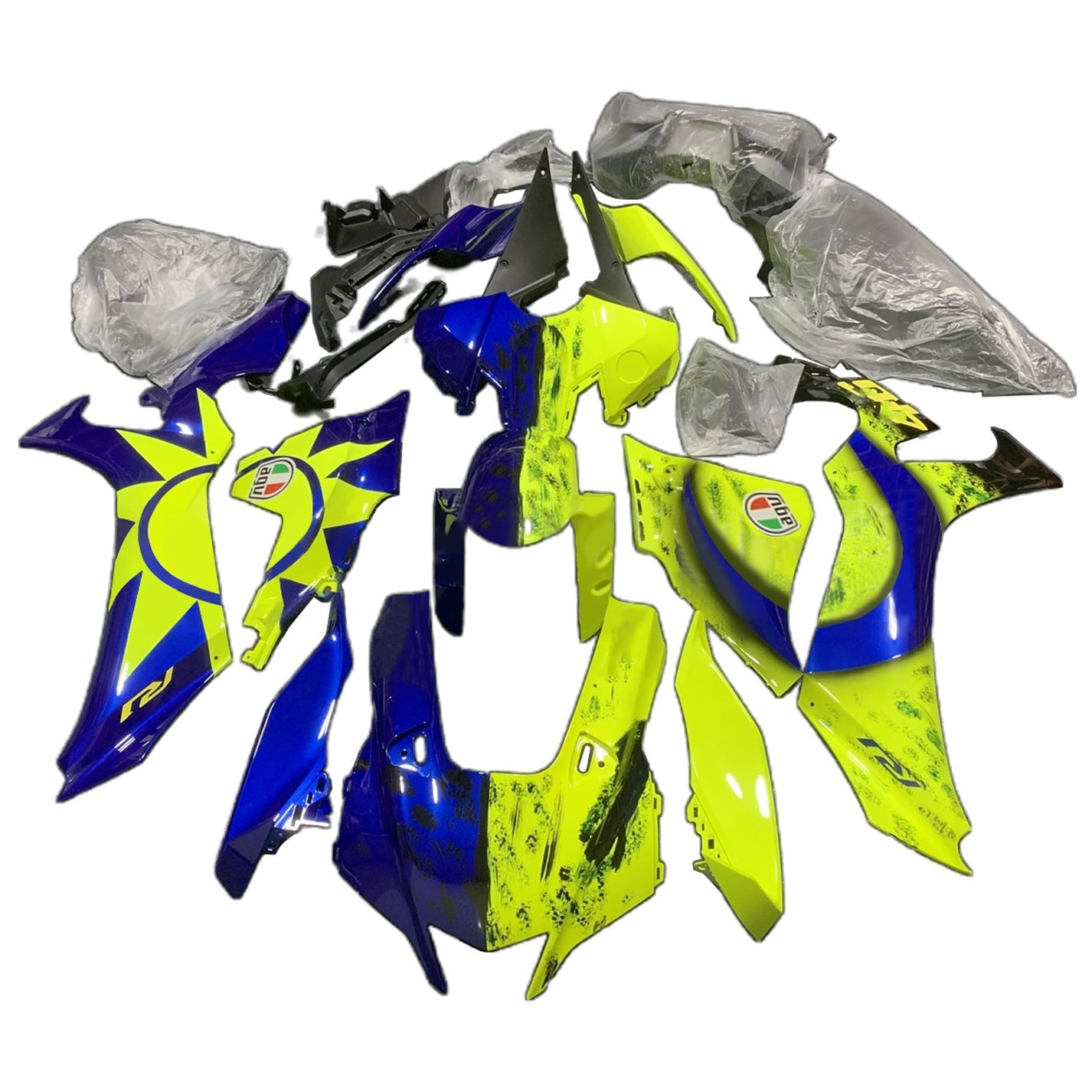 2020-2025 Yamaha YZF R1 Injection Fairing Kit Bodywork Plastic ABS #101