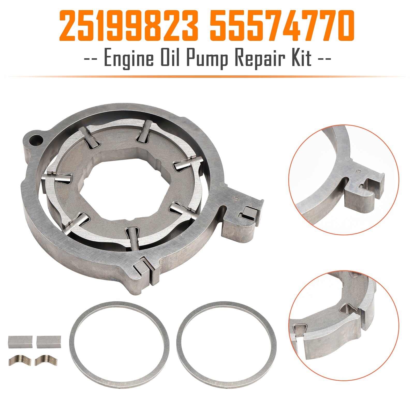 10/2017-2020 Vauxhall Astra Mk VI (J) 1.4Engine Oil Pump Repair Kit 25199823