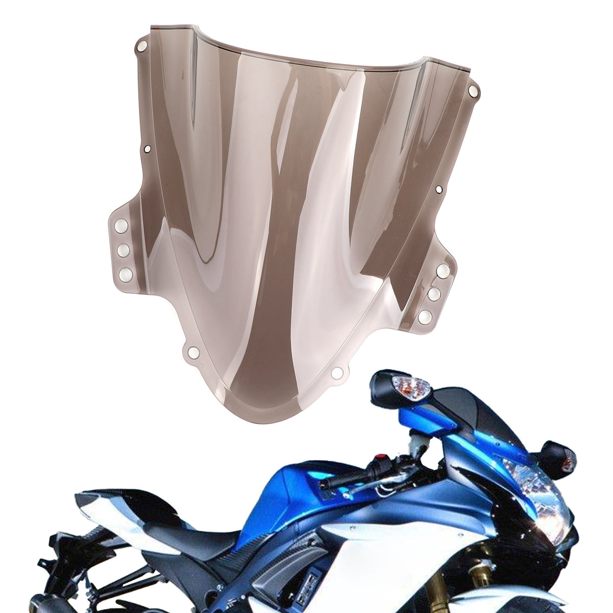 Windshield fit for Suzuki GSXR 1000 2005-2006 K5 Smoke