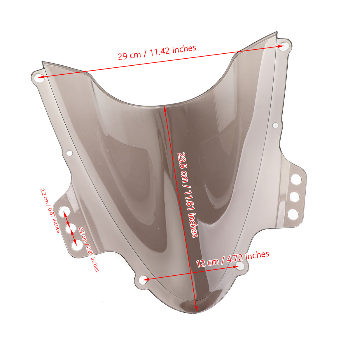 Windshield fit for Suzuki GSXR 1000 2005-2006 K5 Smoke