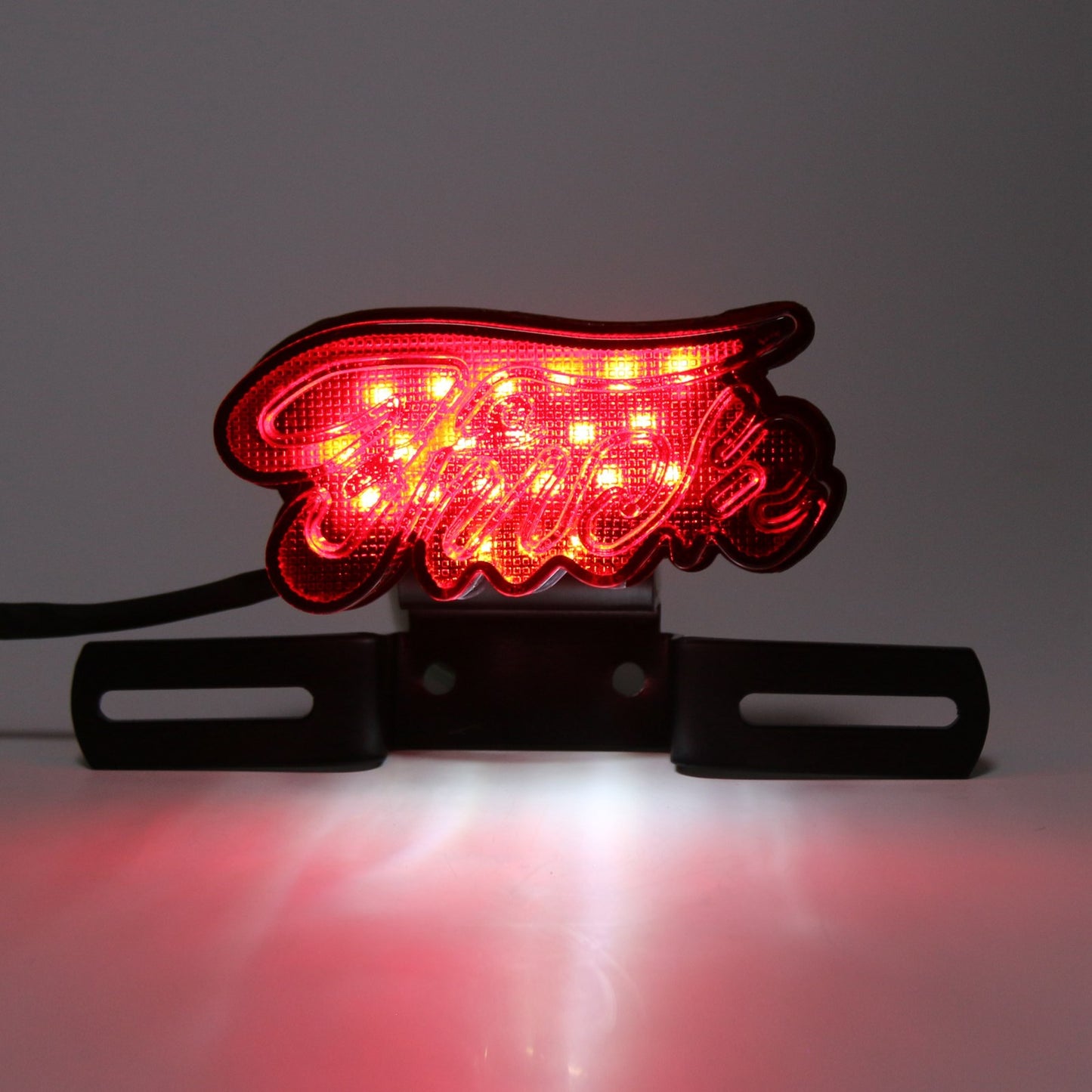 LED Brake Tail Light Running Lamp Plastic Housing For Chopper Motorcycle