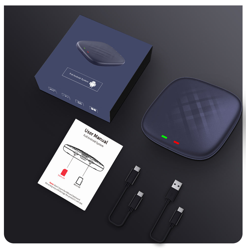 Carlinkit Carplay AI Box Plus Android 13 8+128GB Wireless Auto Bluetooth Adapter