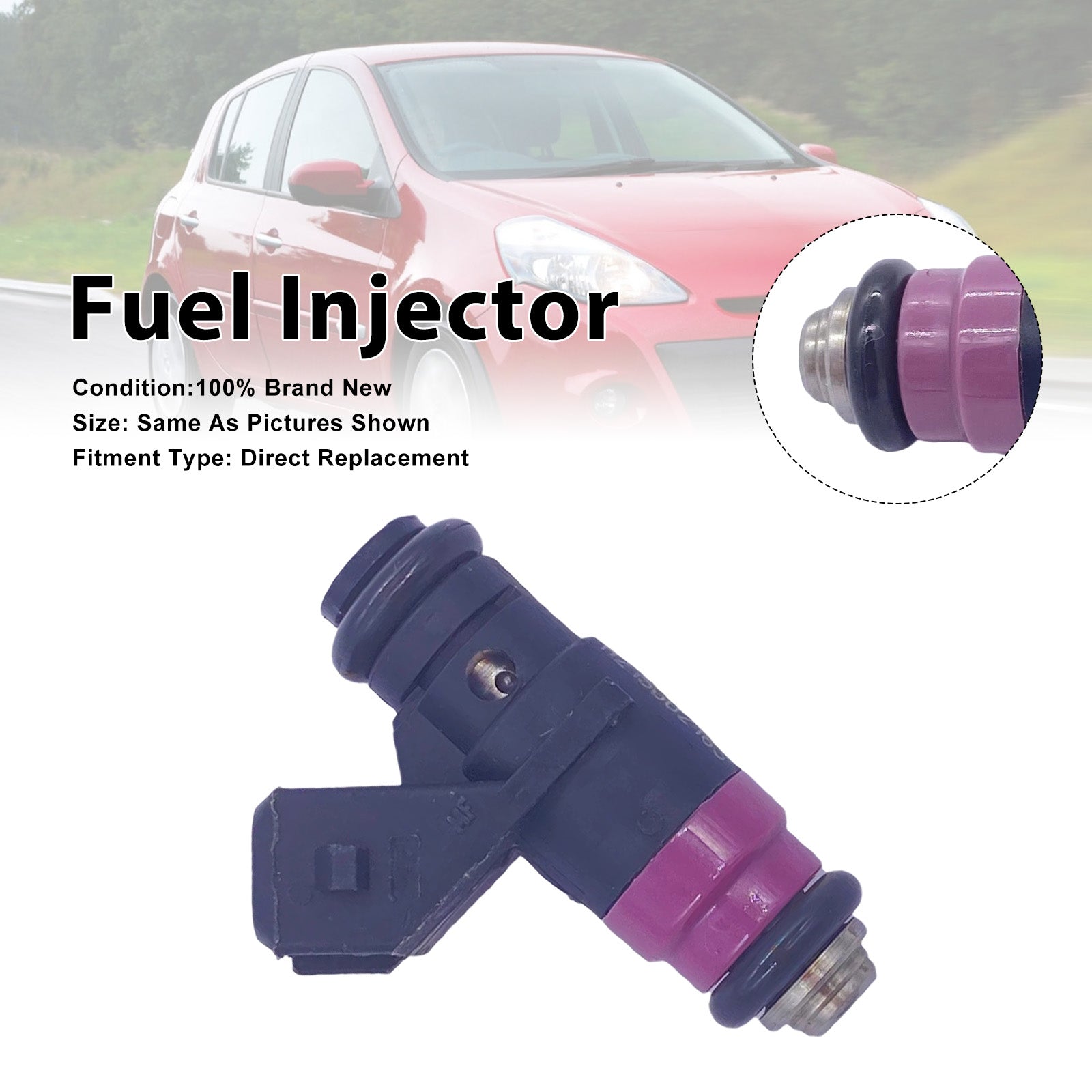 1Pcs Fuel Injector For Renault Clio III 05-14 Fluence 2010-2022 8200505191
