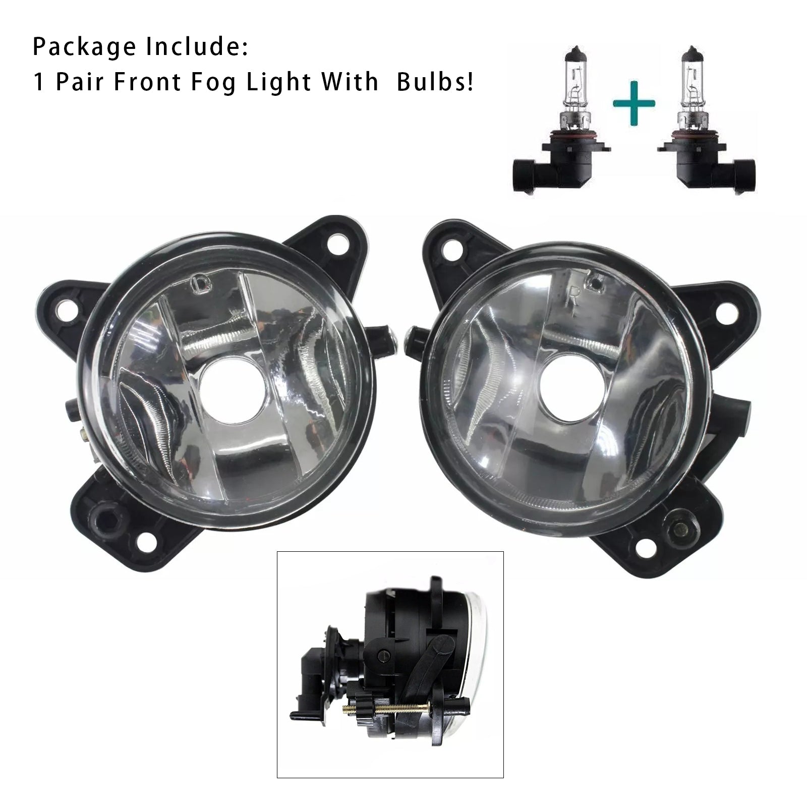 2006-on VW Crafter Pair Front Fog Light With Bulbs