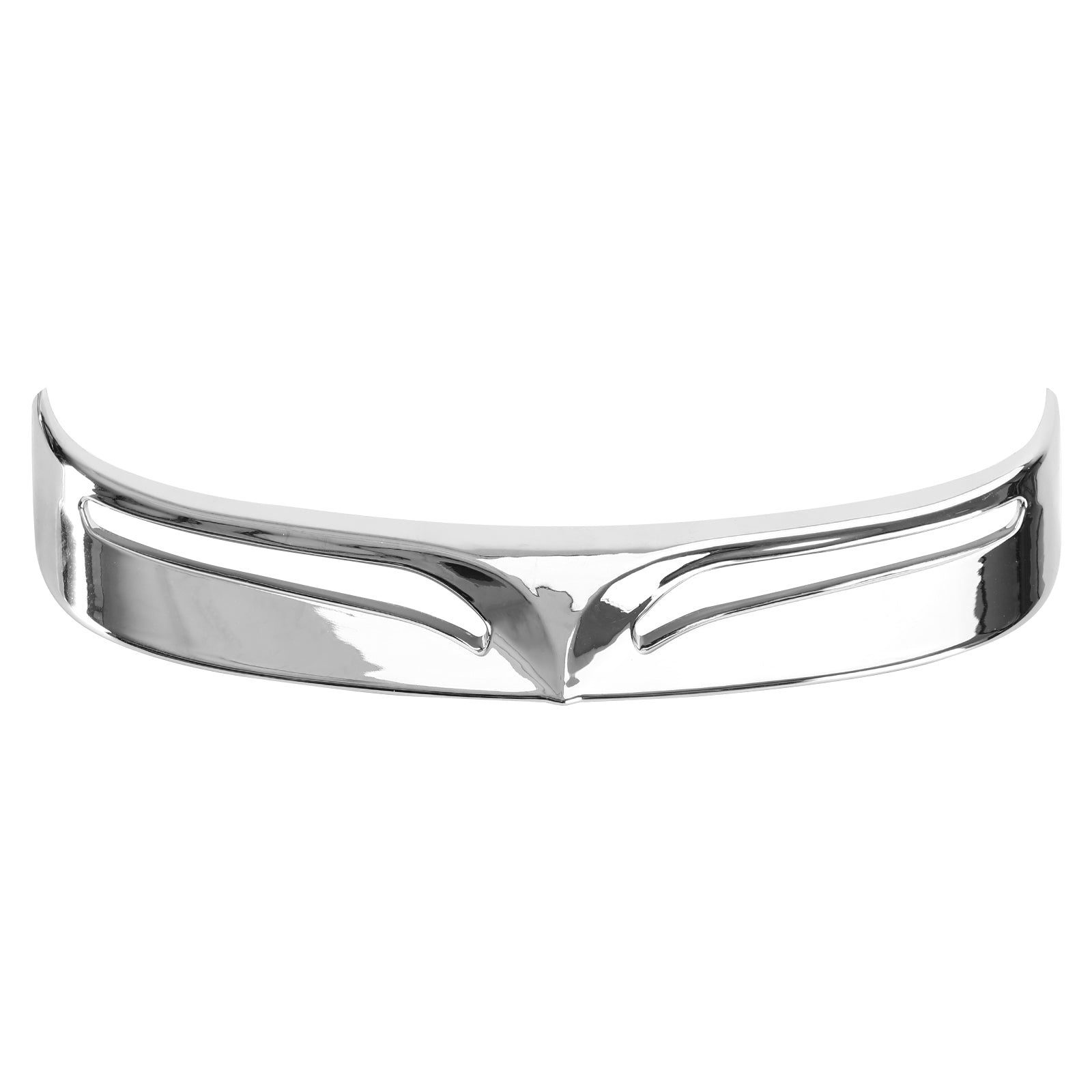 Chrome Rear Fender Edge Trim Tip Trailing Fit For Fat Boy FLSTF 2007-2017