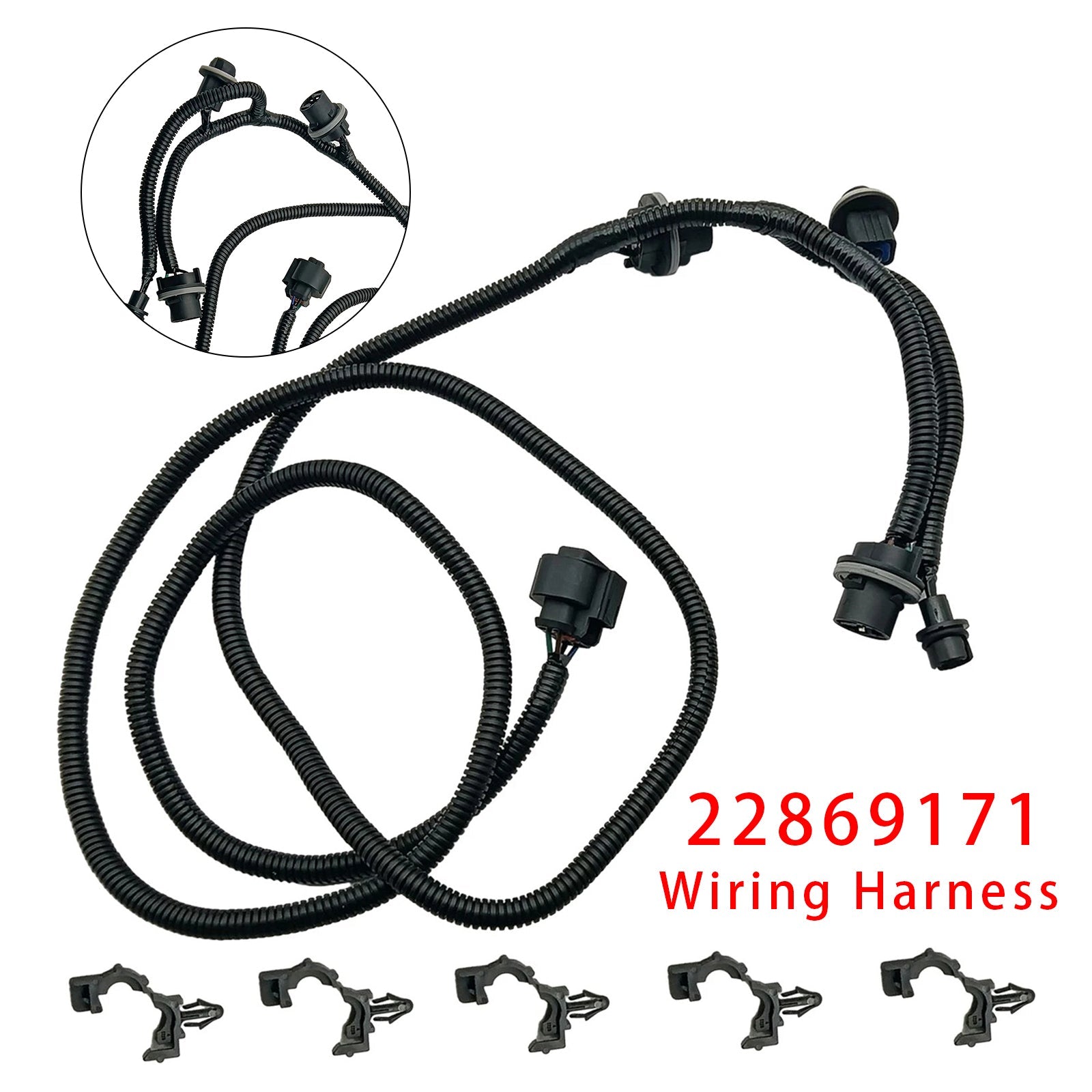 Right Tail Light Lamp Wiring Harness 22869171 For GMC SIERRA 1500 2014-2015