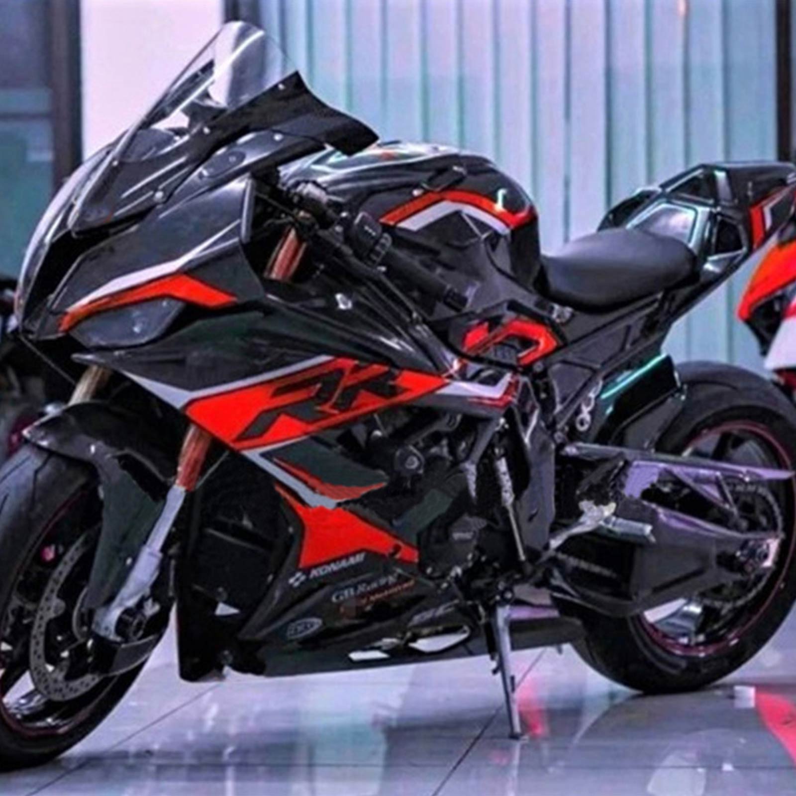 2019-2022 BMW S1000RR Amotopart Injection Fairing Kit Bodywork Plastic ABS #105