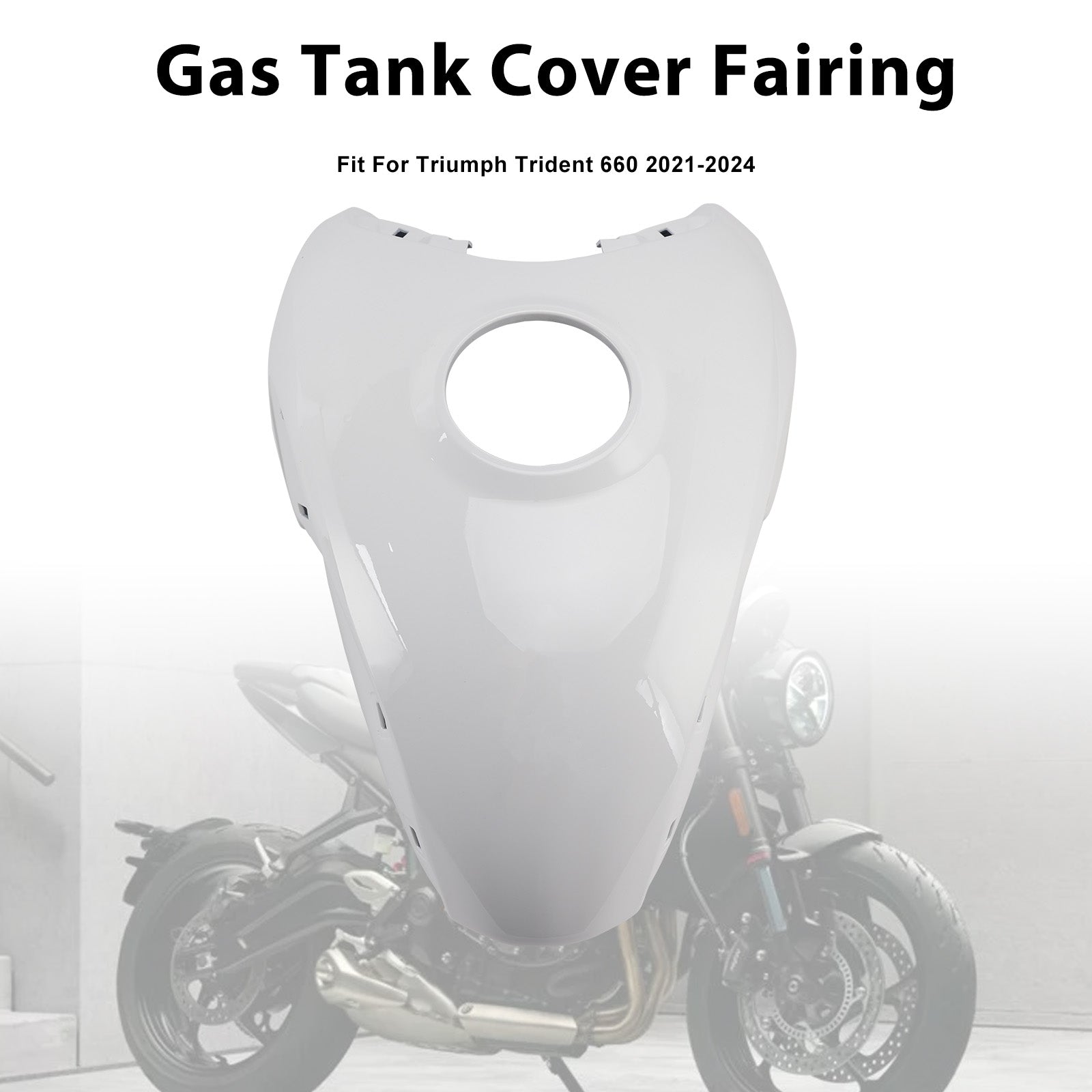 2021-2024 or Trident 660 Gas Tank Cover Fairing Protector F