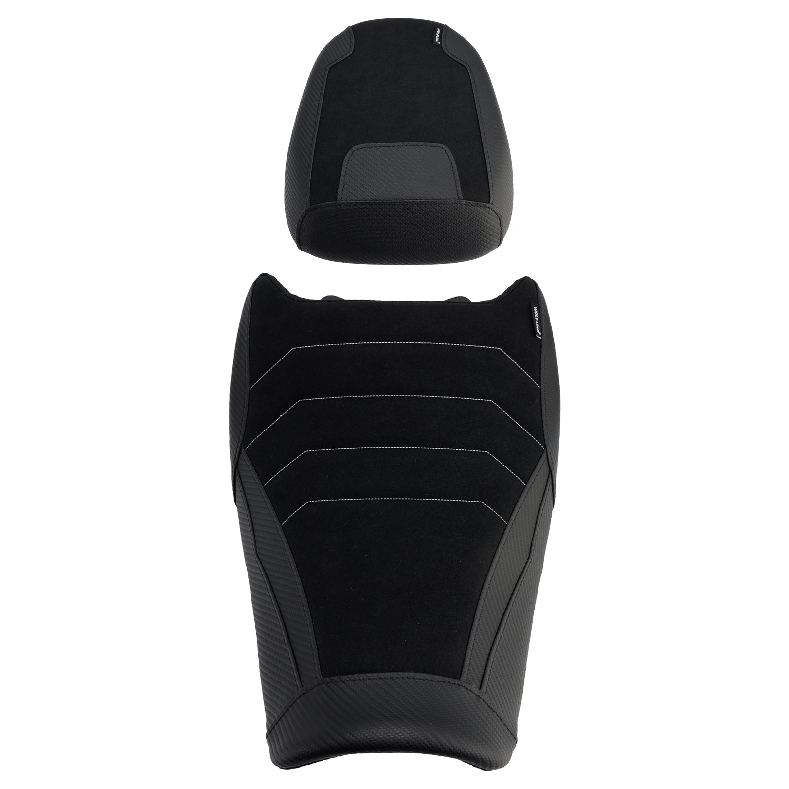2024-2025 For Suzuki V-Strom250Sx Lower Front W/ Rear Seat Driver Pillion Black