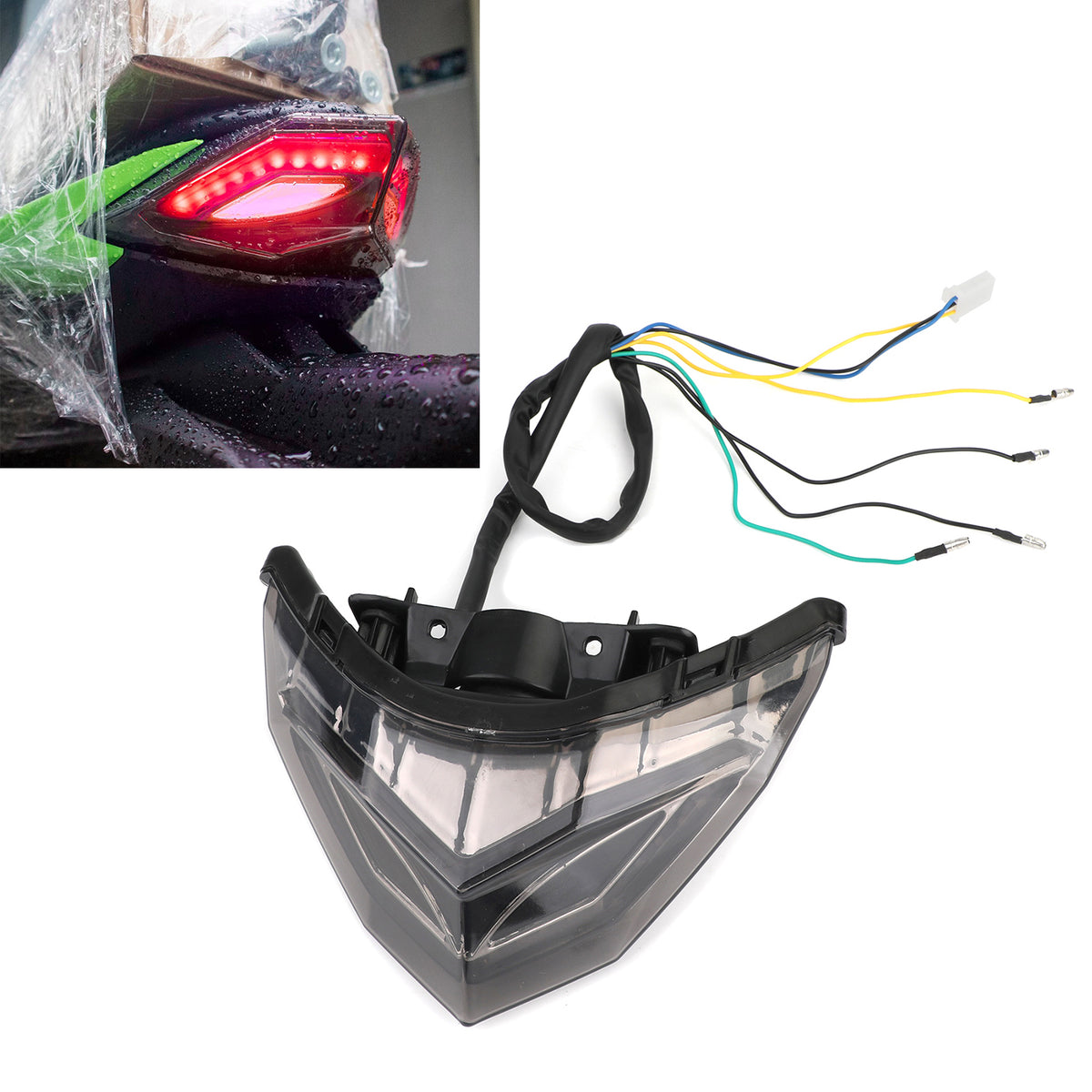 2013-2017 KAWASAKI Ninja 300 Rear Brake Turn Signals Taillight Generic