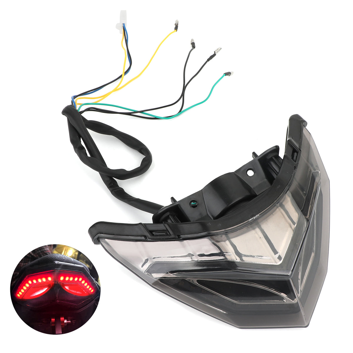 2013-2017 KAWASAKI Ninja 300 Rear Brake Turn Signals Taillight Generic