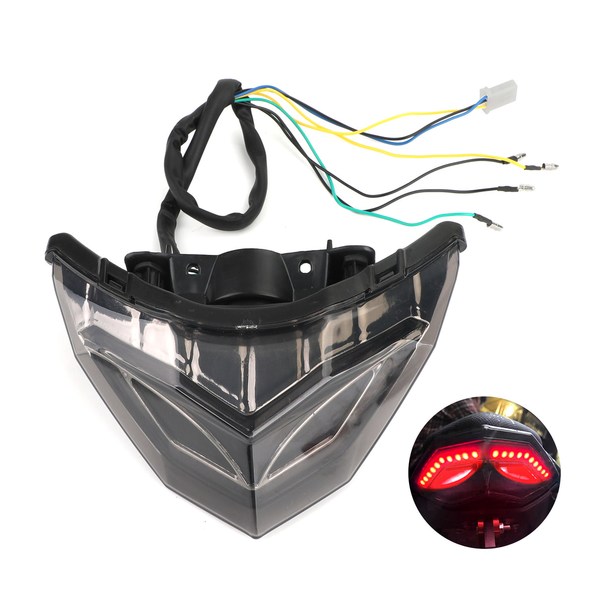 2013-2017 KAWASAKI Ninja 300 Rear Brake Turn Signals Taillight Generic