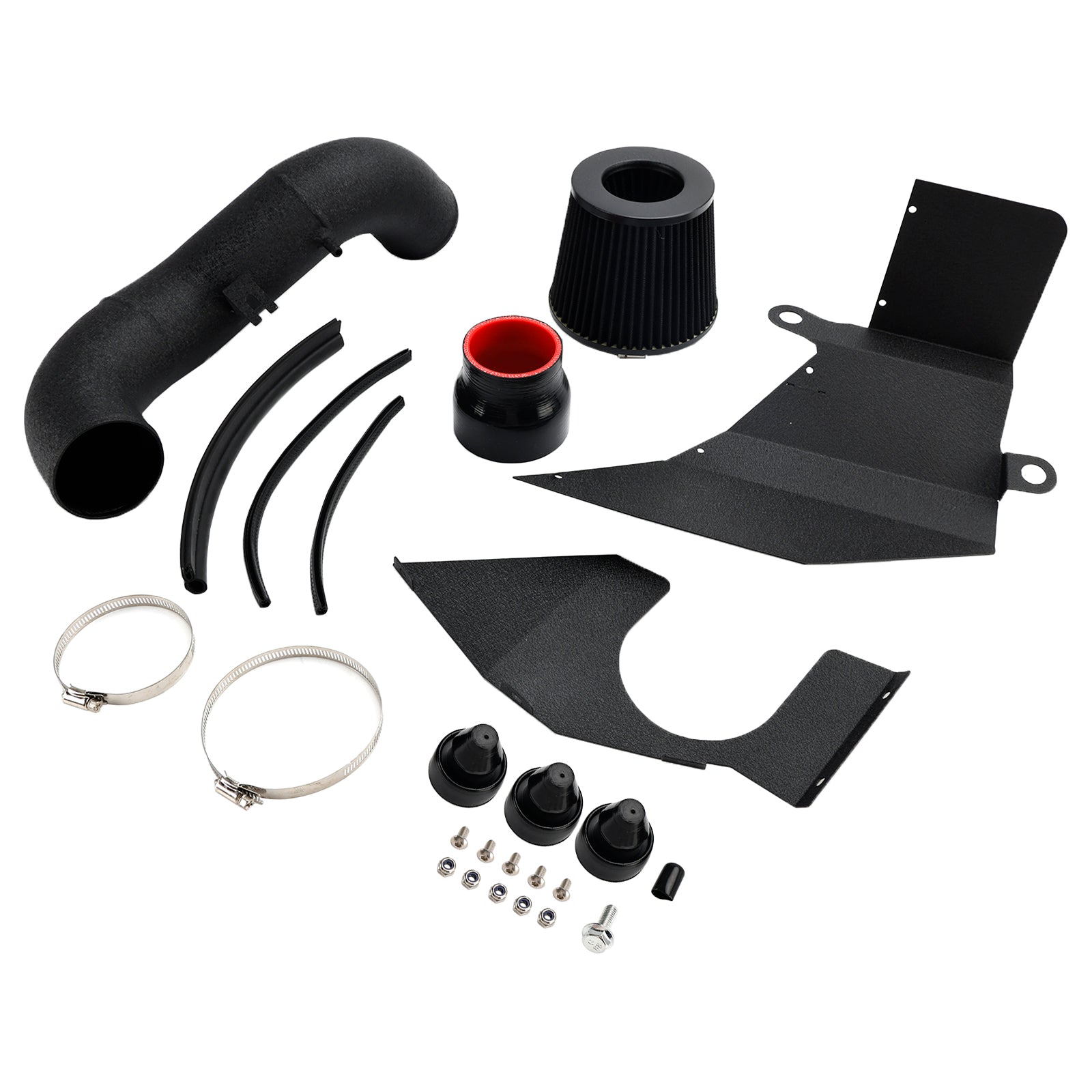 2015-2020 VW Golf GTi R 1.8T 2.0T Cold Air Intake Kit with Heat Shield