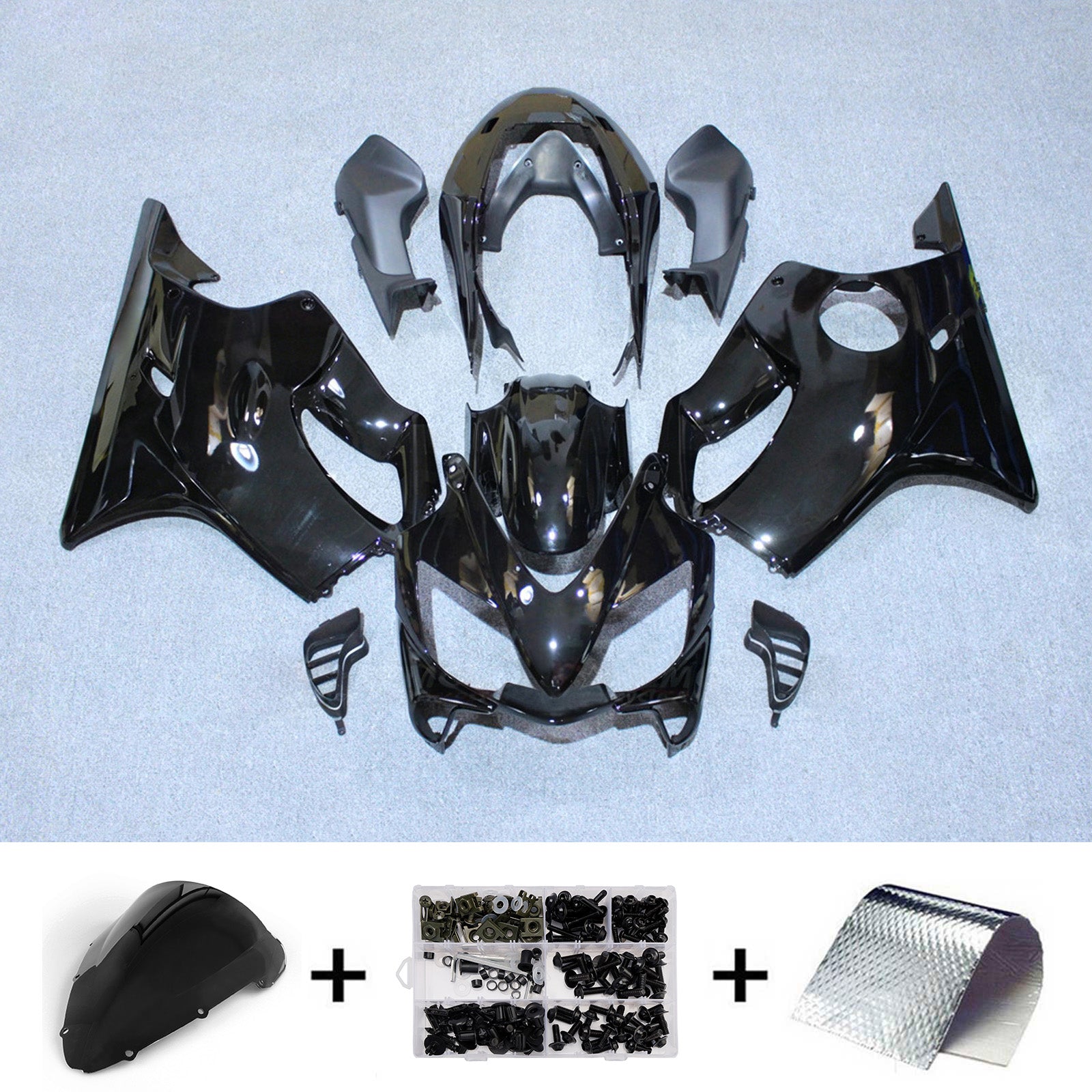 Injection Fairing Kit Bodywork Plastic ABS For Honda CBR600 F4i 2004-2007