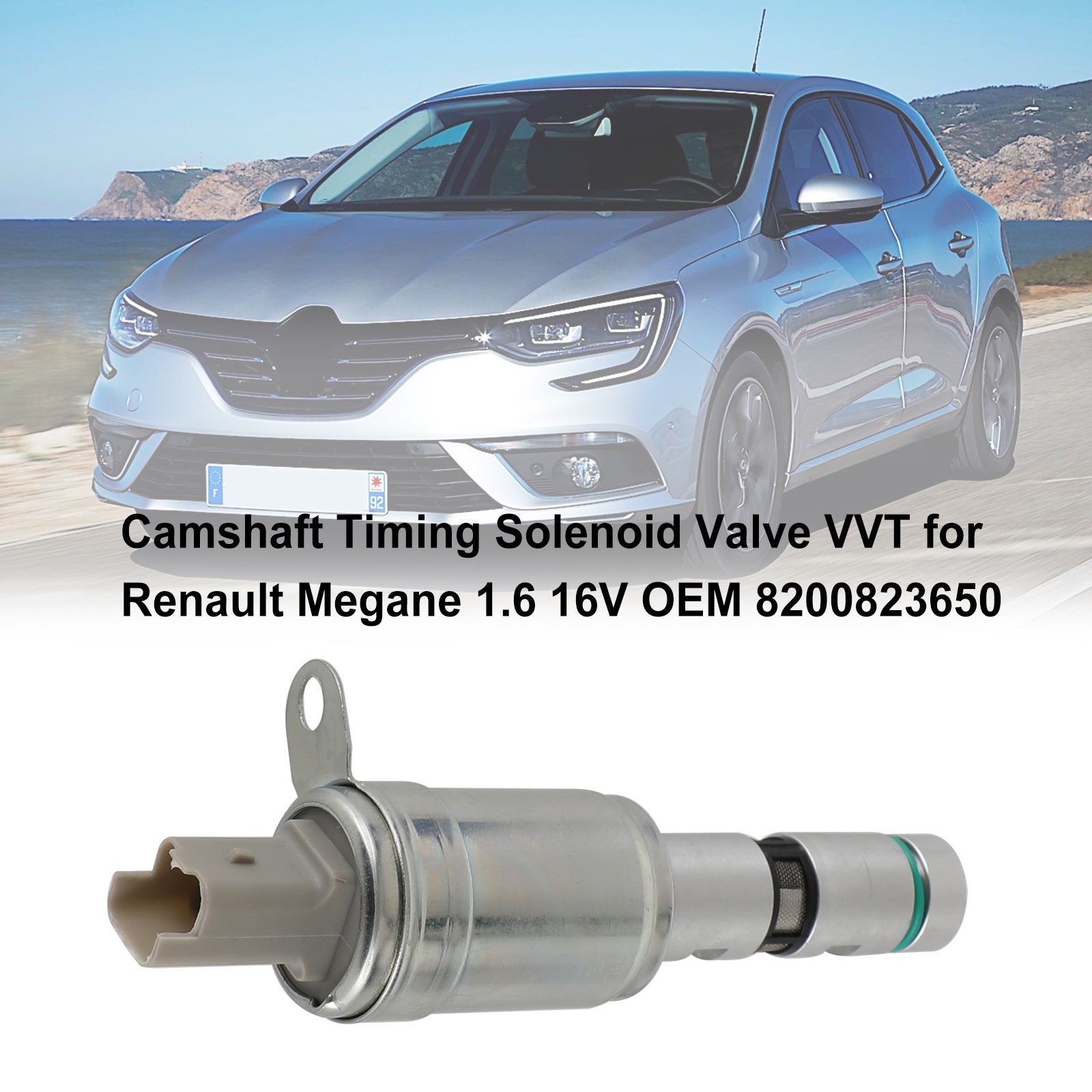 Camshaft Timing Solenoid Valve VVT 8200240058 for 2008-2014 Renault Twingo CN0_ Hatchback 1.6 RS 1598ccm 133HP 98KW (Petrol)